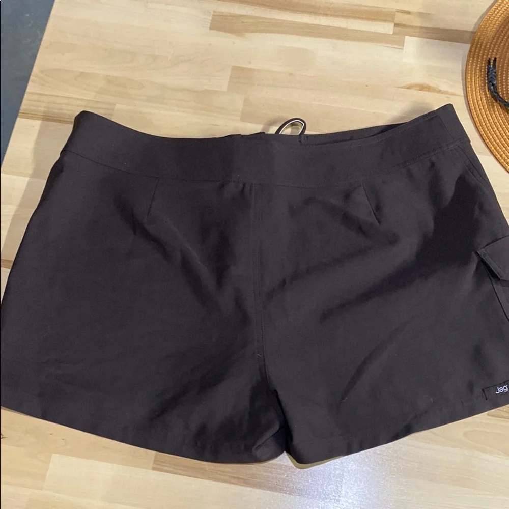 Jag Jeans Brown Women's Swim Boardshorts with Tie Waist